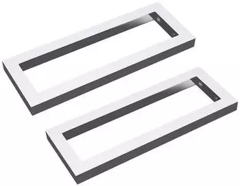 doporro WH01 Wandkonsole aus Edelstahl, rostfrei, silber (WH01)