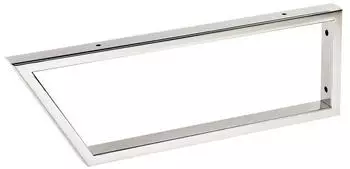 Sotech TWK450 Waschtischkonsole vorne schr&auml;g, Edelstahl poliert, 450x150mm (TWK450)