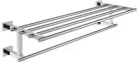 Essentials Cube - Badetuchhalter, Verchromt 40512001 - Grohe