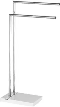 Wenko Noble Handtuchst&auml;nder 2 Arme Noble White