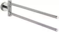 WENKO Handtuchhalter "Bosio" mit 2 Handtuchstangen