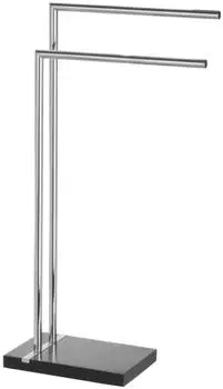 Wenko Noble Handtuchständer 2 Arme Noble Black