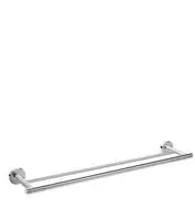 hansgrohe Badetuchhalter Logis Universal L 644mm, dopp., Wandmont., MS, Met., chr