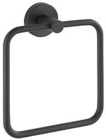 WENKO Handtuchring Mod. Bosio Black matt rostfrei 24239100