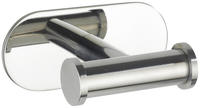 WENKO Turbo-Loc Edelstahl Wandhaken Mod. Orea Duo Shine Befestigen ohne bohren