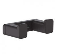 hansgrohe AddStoris Doppelhaken 41755670 Wandmontage, Metall, mattschwarz
