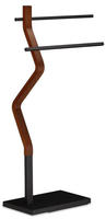 Handtuchhalter Stehend, Handtuchst&auml;nder, 2 Stangen, F&uuml;r Hand- & Geschirrt&uuml;cher,