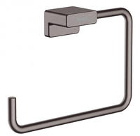 hansgrohe AddStoris Handtuchring, Accessoires, 41754340, brushed black chrome
