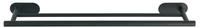 WENKO Turbo-Loc Edelstahl Badetuchstange Duo Mod. Orea Black Matt Befestigen ohne