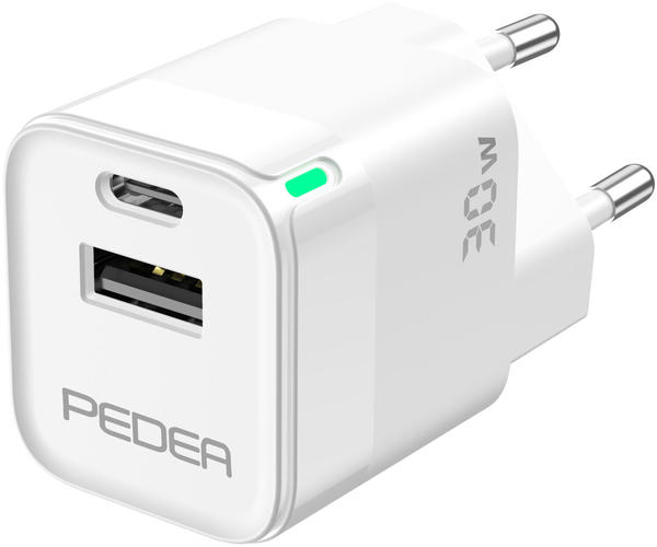 PEDEA Mini USB-C Schnellladegerät 30W