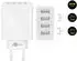 Goobay 4-fach USB-Ladegerät (30 W) weiß