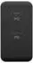 Goobay USB-C PD Dual-Schnellladegerät (36W) Schwarz