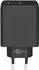 Goobay USB-C PD Dual-Schnellladegerät (36W) Schwarz