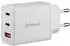 Intenso 1x USB-A auf 2x USB-C GAN Adapter 65W weiß