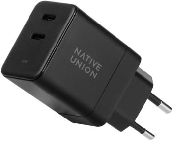 Native Union 2xUSB Fast GaN Charger PD 35W Schwarz
