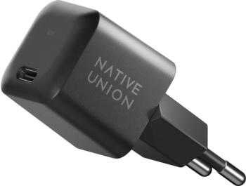 Native Union USB-C Fast GaN Charger PD 30W Schwarz