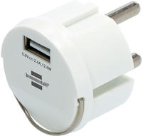 Brennenstuhl USB Steckdosenadapter wei&szlig;