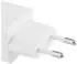 Hama 00201996 Schnellladegerät, 2x USB-C PD, 1x USB-A QC, Mini-Ladegerät, 65W, Weiß