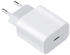 Ventarent USB-C Schnellladegerät 20W + USB-C Kabel 1m Weiß