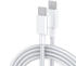 Ventarent USB-C Schnellladegerät 20W + USB-C Kabel 1m Weiß