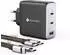 Novoo 120W 3xUSB Schnellladegerät