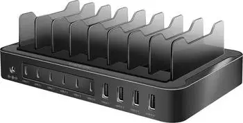 LogiLink 10xUSB Ladestation 120W
