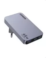 Ugreen 25356, Ugreen Nexode Pro (65 W, 3 Ports) (25356) Schwarz/Grau