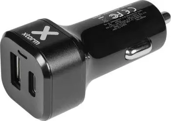 Xtorm AU203 Auto-Ladeger&auml;te Pro (48W) USB-C + USB-A - Schwarz