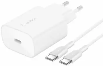 Belkin BoostCharge USB-C-PD 3.0-PPS-Ladegerät (25 W) mit USB-C-Kabel
