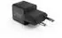 Hama Schnellladegerät, USB-C, Super-Mini-Charger, PD, 25 W, Schwarz