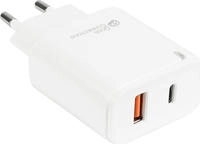 USB-Schnellladeger&auml;t 20W, 2-Port (1x USB A, 1x USB CTM), PD 3.0, wei&szlig;, Good