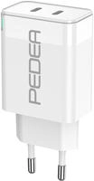 Schnellladeger&auml;t Dual PD 40 Watt USB Typ C/C, wei&szlig;
