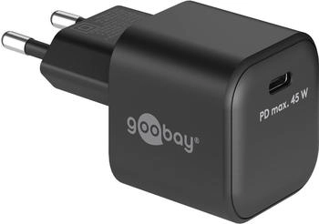 Wentronic Goobay USB-C&trade; PD Schnellladeger&auml;t (45 W) schwarz (65331)