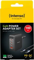 Intenso 7814010, Intenso Power Adapter W140A3C GaN + C520C Kabel Beeindruckende