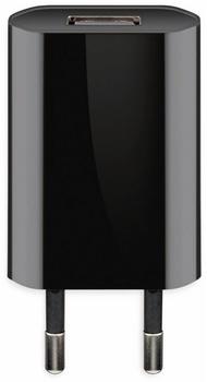 Wentronic goobay - Netzteil - 5 Watt - 1 A (USB) - Schwarz (44949)