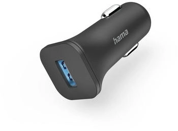 Hama Auto-Ladegerät USB-A 6 W Schwarz (00201634)
