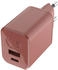 Fresh 'n Rebel Mini-Charger USB-C und USB-A PD 45W Safari Red (00220553)