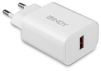 Lindy 18W USB Typ A Charger Schnelles Laden über ein USB Typ A-Kabel (73412)