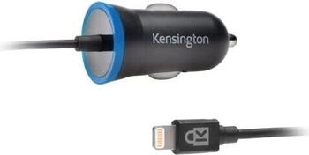 Kensington PowerBolt Car Charger - Auto-Netzteil - 12 Watt - 2.4 A (Lightning) - Schwarz
