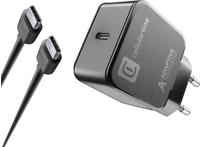 Cellularline USB-C Charger Kit 15W - Drinnen - AC - 9 V - 1 m - Schwarz