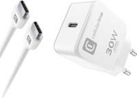 Cellularline Usb-c Charger Kit 30w Smartphone, Tablette Wei&szlig; Ac Drinnen