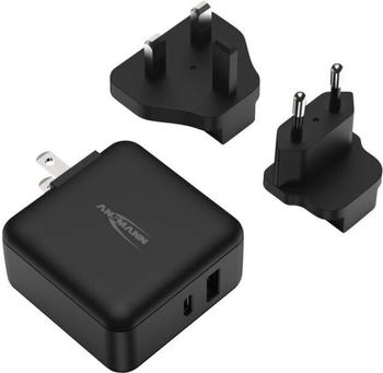 Ansmann 1001-0140 Ladegerät für Mobilgeräte Handy - Laptop - Tablets Schwarz AC Drinnen (1001-0140)