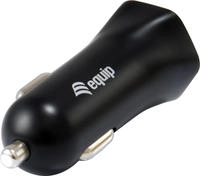 Equip Kfz-ladeger&auml;t 2port 12w,2xusb-a Schwarz (245510)