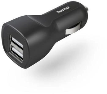 Hama Auto-Ladegerät 2x USB-A 12 W Schwarz (00201636)