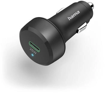 Hama Auto-Schnellladegerät USB-C PD 25 W Schwarz (00201638)