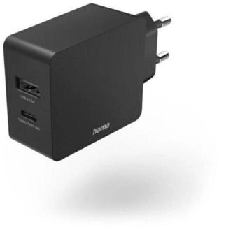 Hama Schnellladegerät 1x USB-C 1x USB-A PD 30 W (00210575) - Ausstellungsstück