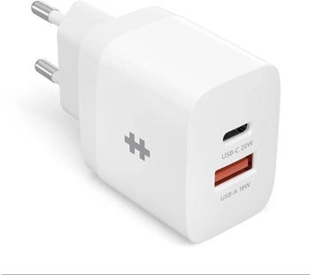 Targus HyperJuice - Netzteil - 20 Watt - PD - 2 Ausgabeanschlussstellen (USB 24 pin USB-C) (HJ205EU)