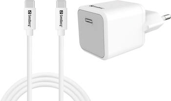 Sandberg Netzteil - 2-in-1 - 20 Watt - 3 A - PD (24 pin USB-C) (441-58)