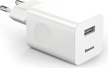 Baseus Ladegerät für Mobilgeräte Indoor - Outdoor Weiß (CCALL-BX02)