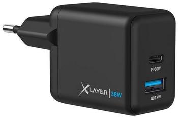 Xlayer Universal Powercharger 38W USB Typ C Black (219853)